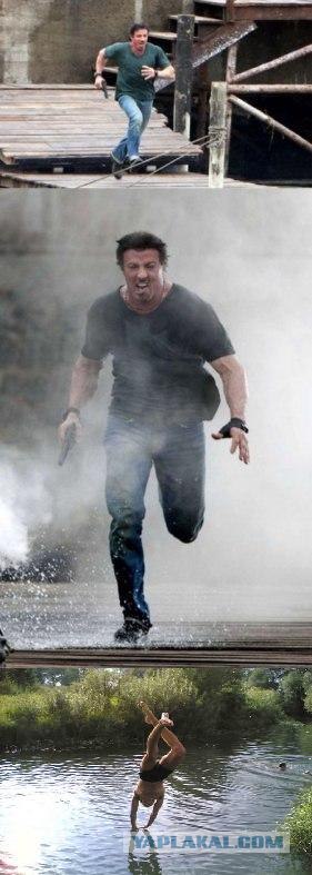 Фотожаба: Куда так торопится Слай?