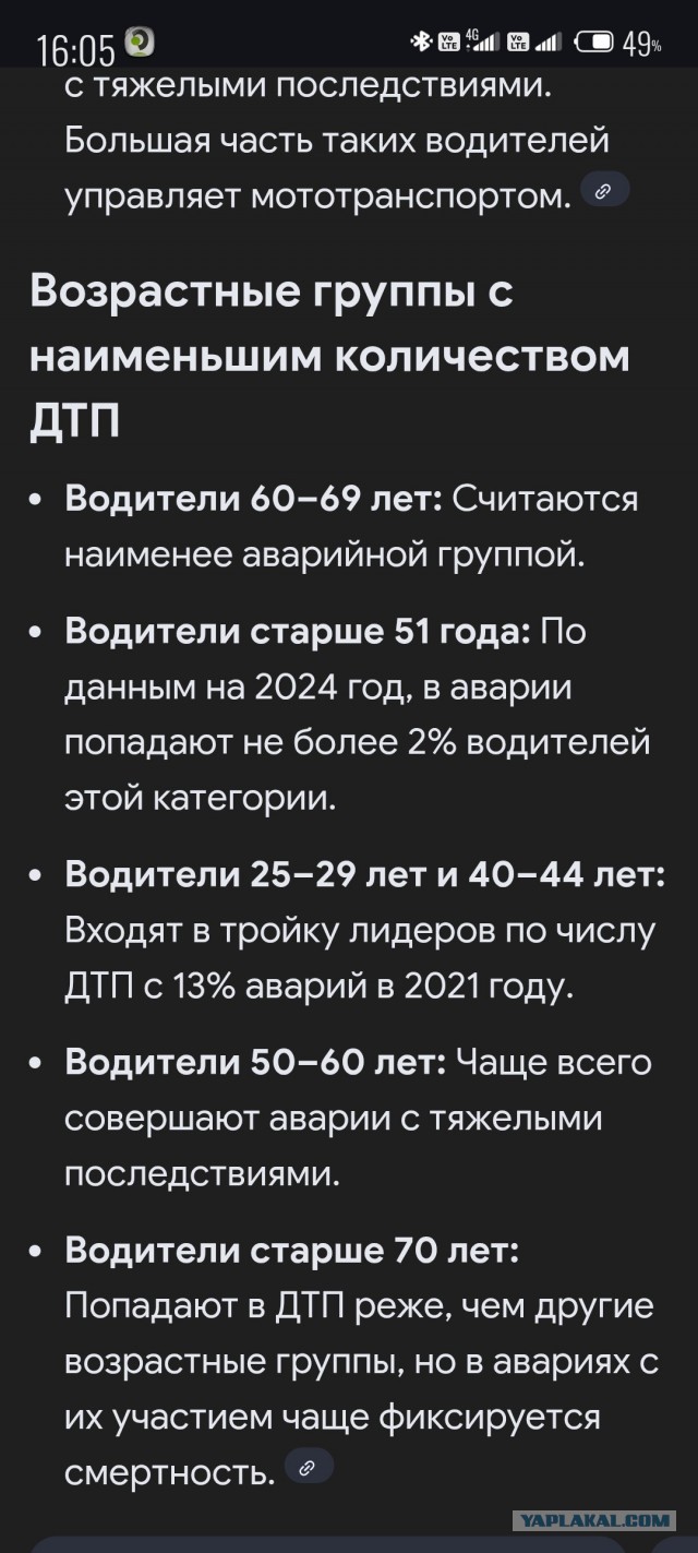 Водители в возрасте? Стоит ли им доверять управление автомобилем?