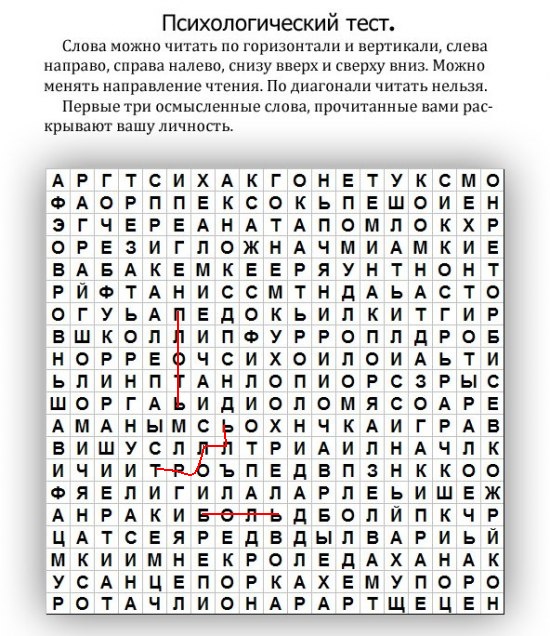 Странный тест