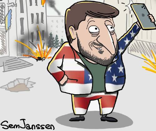 Президент Украины Владимир Зеленский прилетел в США