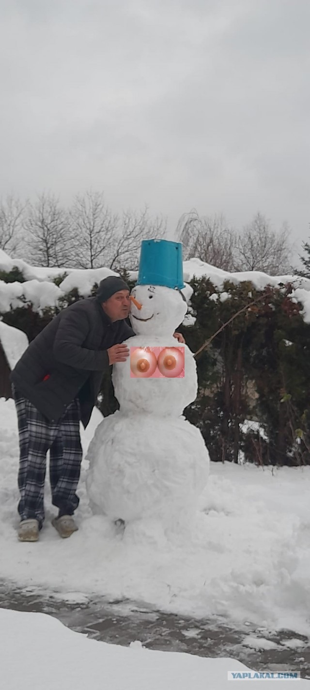 Лучший снеговик