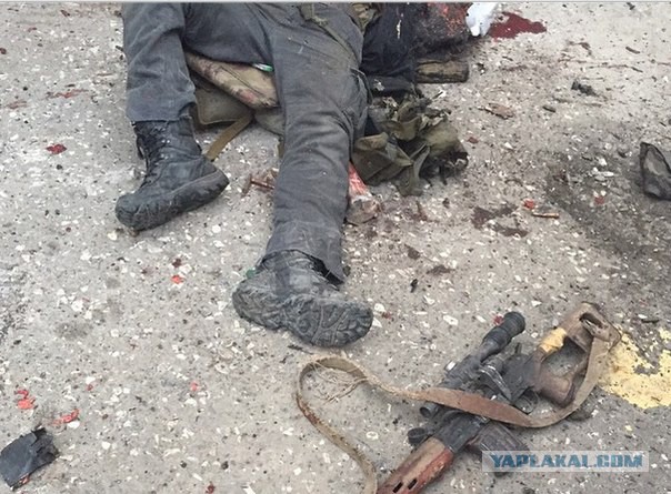 Боевики в центре Грозного