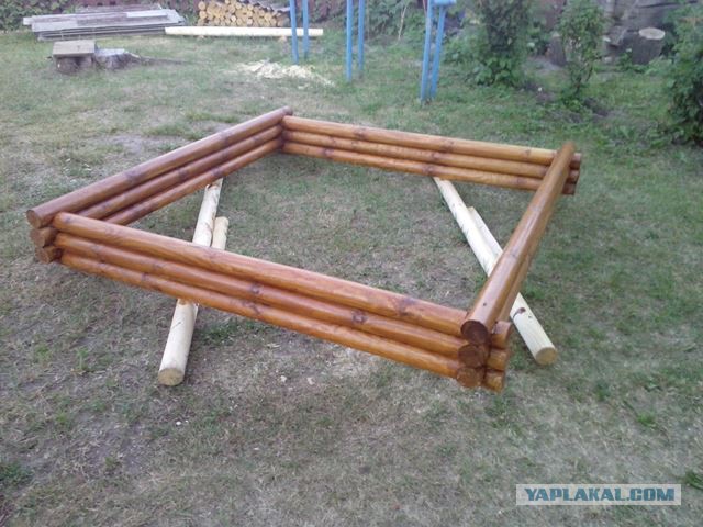 Запилил песочницу своими руками