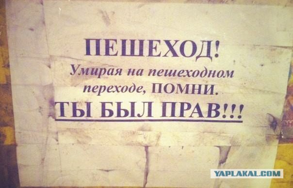 И не подумал притормозить