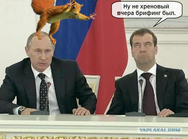 Фотожаба: Белка как бы говорит нам...
