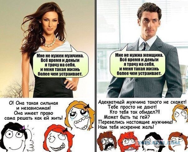 Равноправие, которого нет.