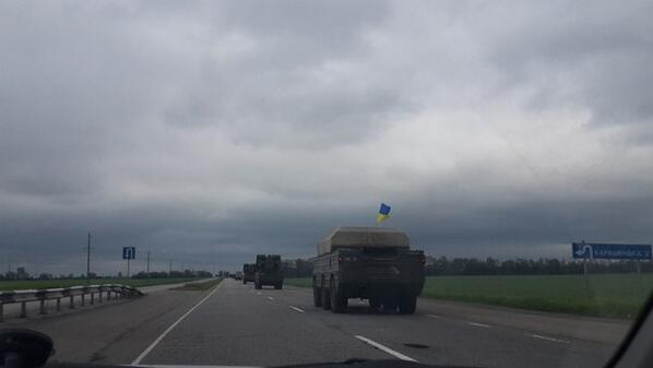Перестрелка между ополчением и войсками