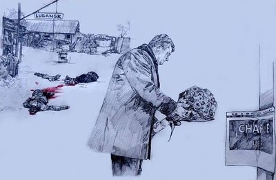 Вдова карикатуриста: В Париж Порошенко приехал