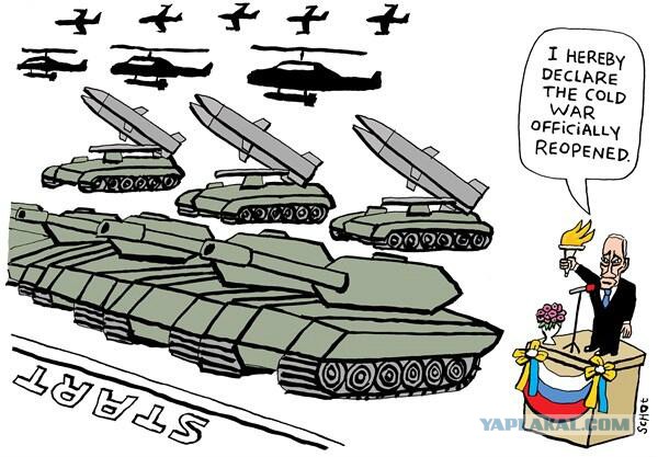 Украинский кризис: иностранная карикатура
