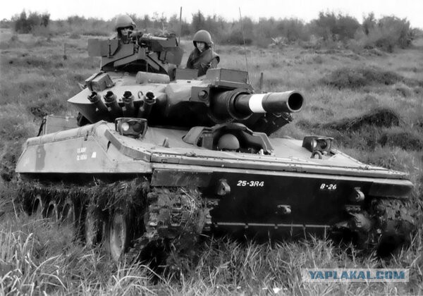 Аалюминиевое недоразумение или легкий танк M551 Sheridan