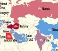 Россия вошла в пятёрку стран с самым высоким ростом цен на товары и услуги