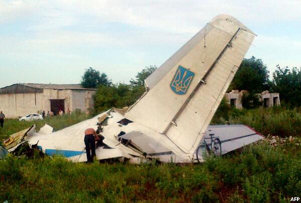 Ополченцы сбили второй за день самолет