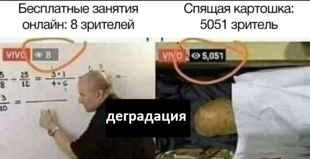 Деградация, чернота, еб@нутый йумор