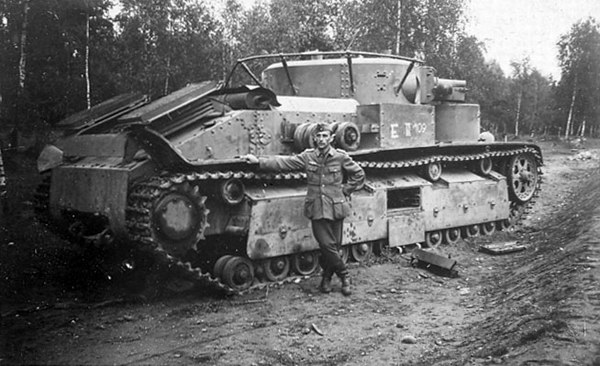 Трагедия начала Великой Отечественной на примере Т-28 и Т-35.