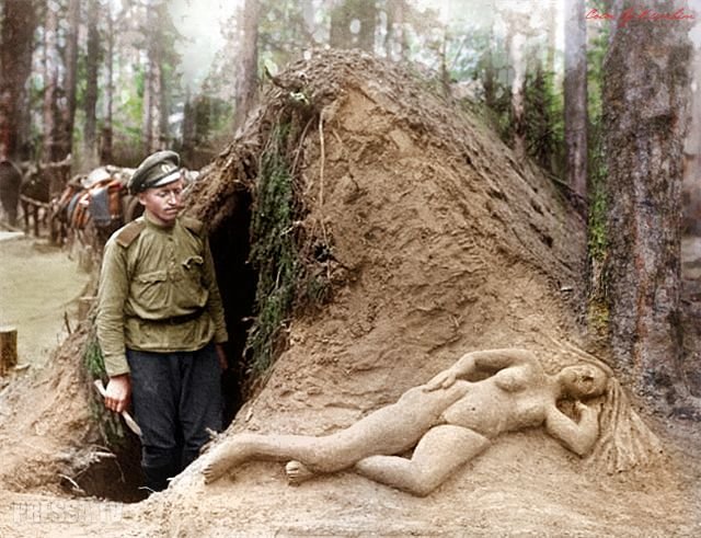 Фотоподборка "Россия во время Первой Мировой" в цвете