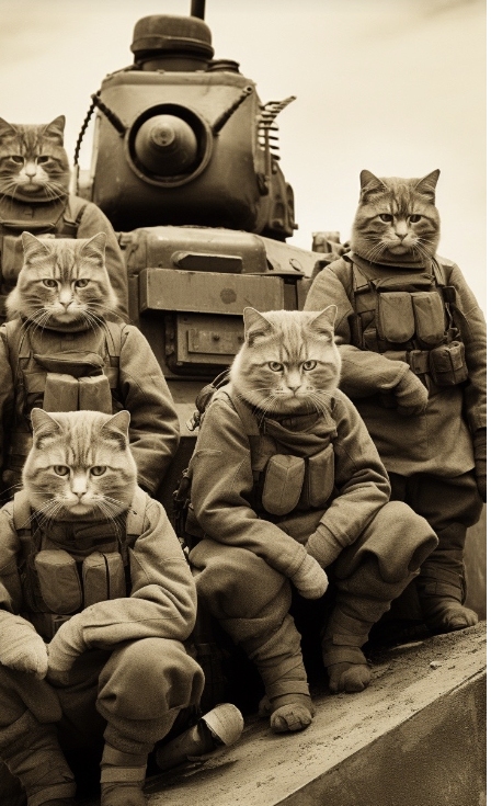 Боевые коты Первой Мировой