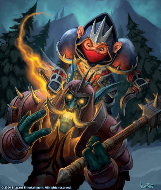 Работы художников Blizzard