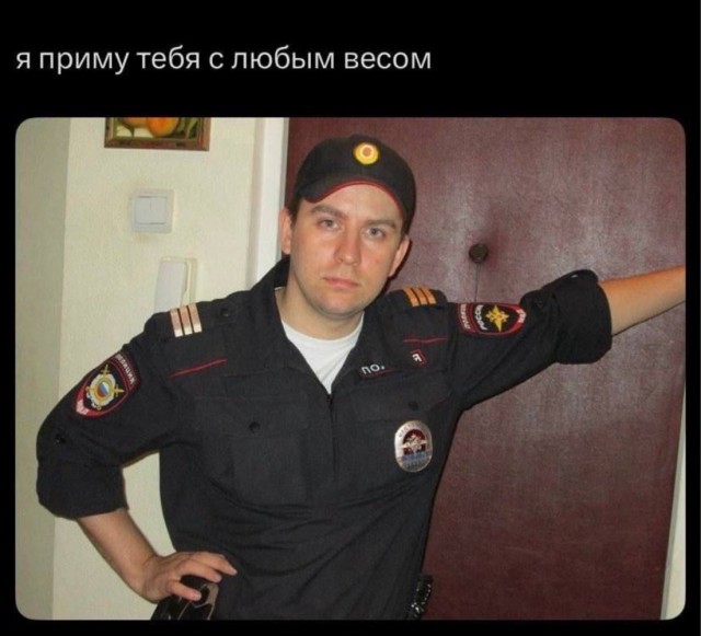 Мужик на спортивном байке против шерифа на Форде - концовка удивила