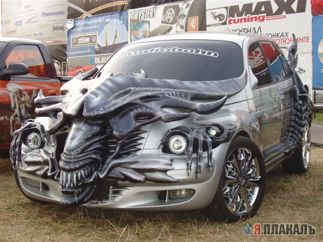 Аэрография автомобиля