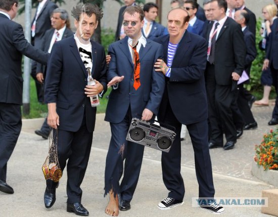 Наш президент на саммите G8!