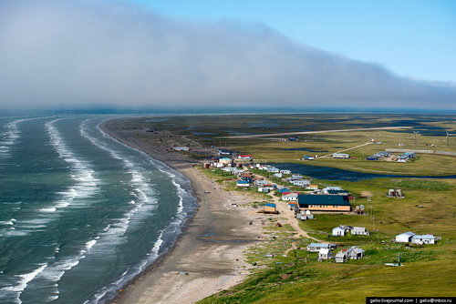 Село Уэлен - самый восточный населенный пункт РФ