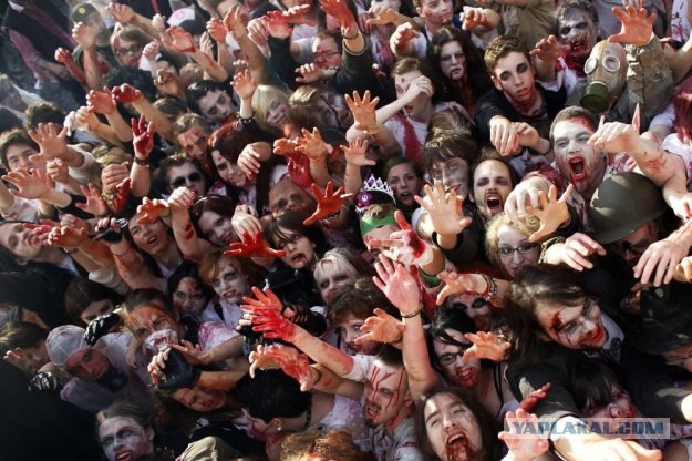Зомби-парад в Мельбурне