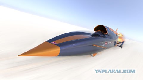 Bloodhound-ssc: машина быстрее пули