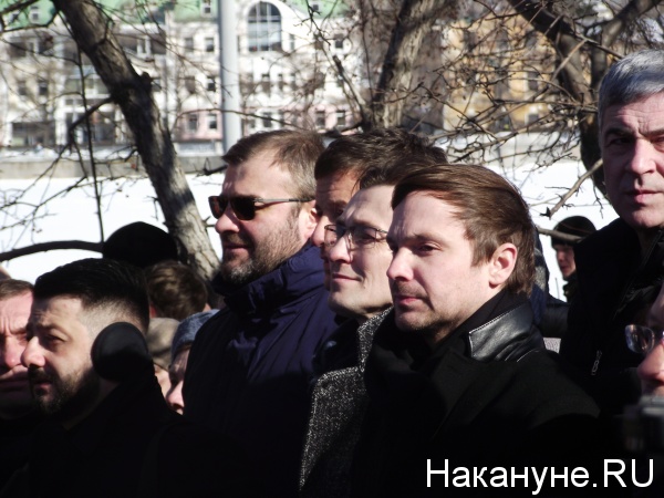 Шахрин снова поддержал храм в центре Екатеринбурга
