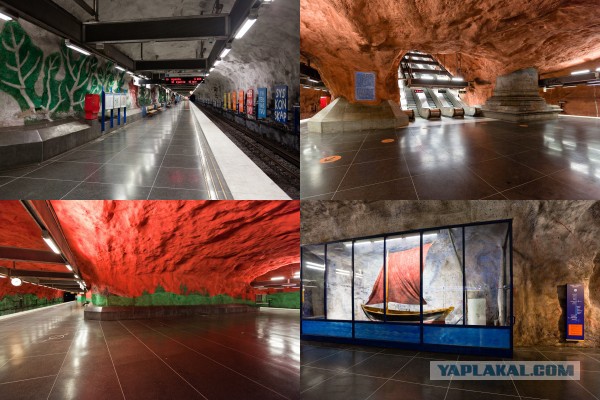 Необычное: московское и питерское метро без людей