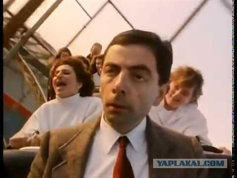 Смешные лица людей на экстремальных аттракционах