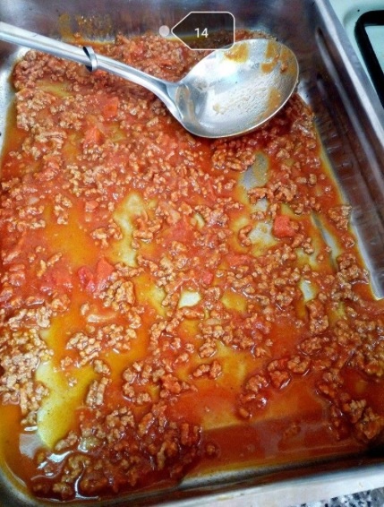 Лазанья.