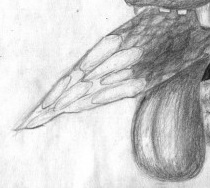 Любителям необычных рисунков. Рисунки мои (в молодости) и моей дочери