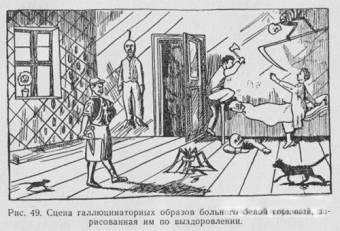 Белая горячка и сущности