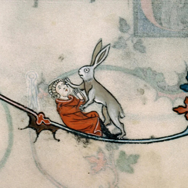 Почему на средневековых рисунках зайцы изощренно убивают рыцарей?