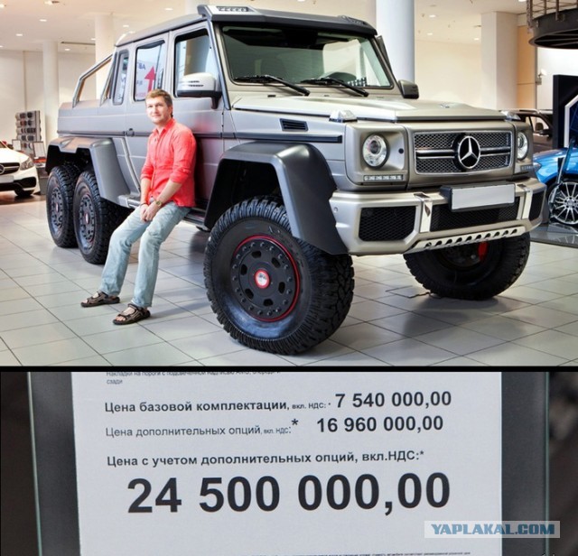 Первый тест-драйв Гелика 6x6 2014
