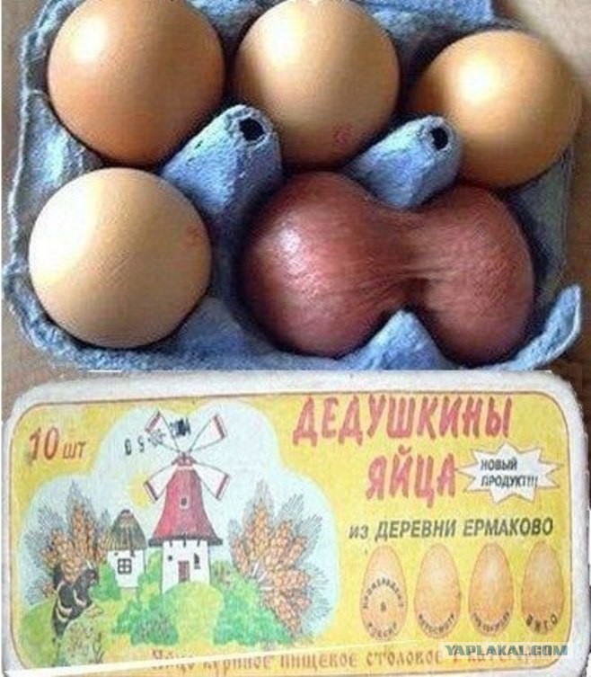 Бритые яйца у мужчин