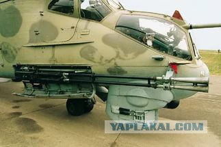 КА-52 наносит удары по позициям ИГИЛ