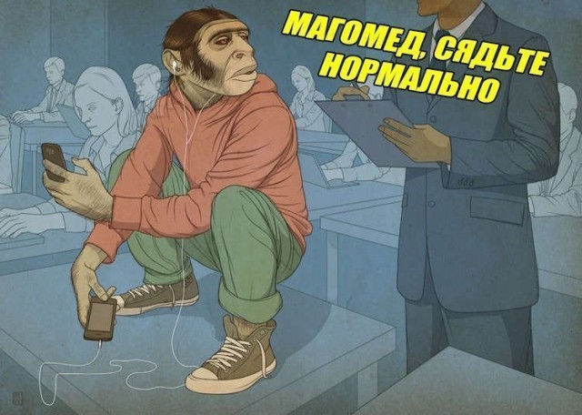 Нервный и дерганный работник "Пятерочки"