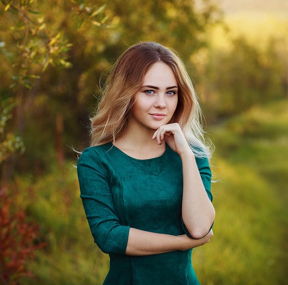 Девушки в синем