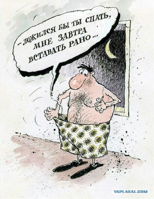 Про вечер, утро и трусы.