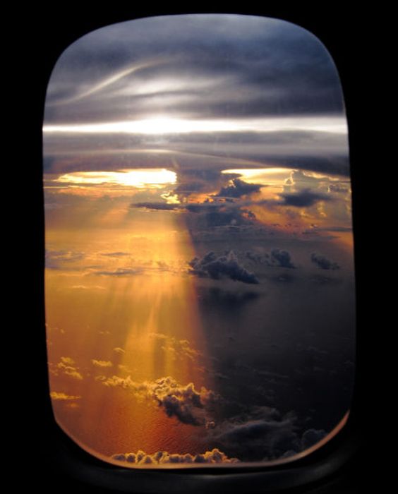 За окном самолета