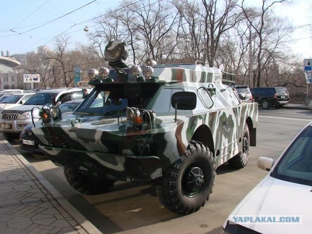 Владивостокцы пересаживаются на танки