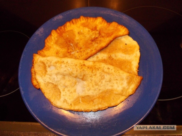 Лепешки жареные, С разными начинками