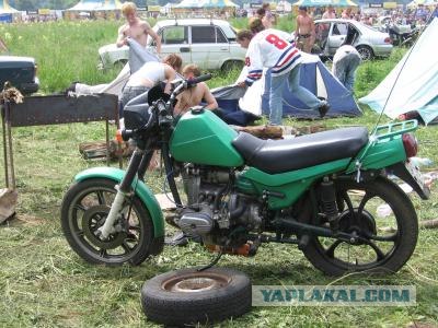 Мотоциклы советского времени (18 фото)