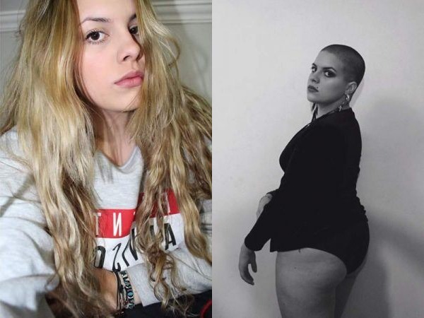 Фото девушек до, и после того как стали феминистками