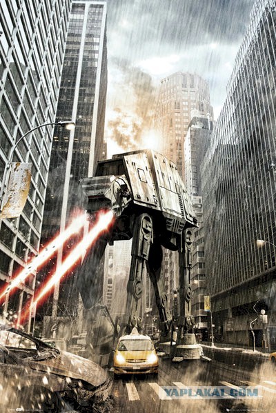 Самодельный шагоход AT-ST своими руками