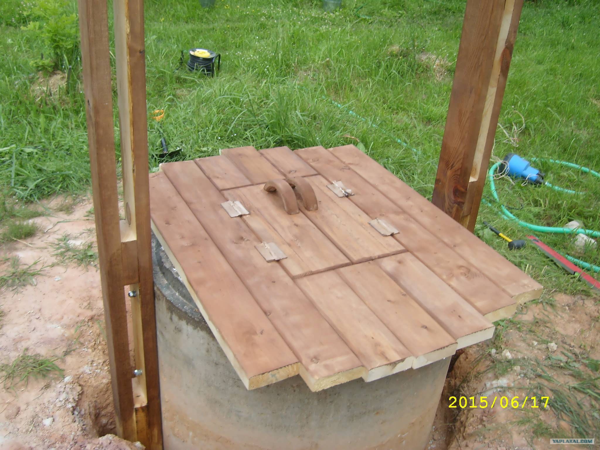 Ворот для колодца своими руками