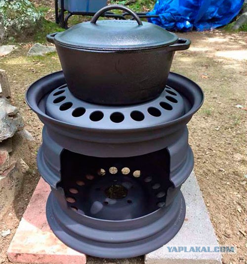 Печь для котелка своими руками.