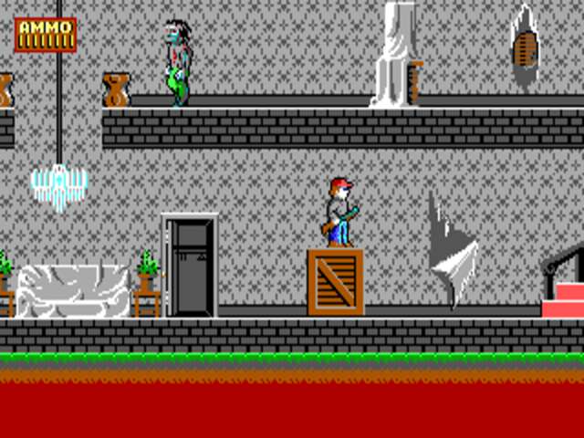 Dave in the haunted mansion. Dangerous Dave in the Haunted Mansion 1991. Игра Dave 2. Игра Dangerous Dave. Игра Dave 1991.