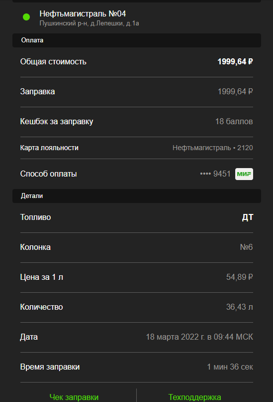Цены на бензин